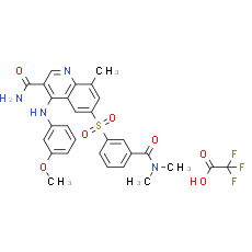 GSK256066 (2,2,2-trifluoroacetic acid)