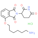 4-[(6-aminohexyl)oxy]-2-(2, 6-dioxopiperidin-3-yl)-2, 3-dihydro-1H-isoindole-1, 3-dione hydrochloride