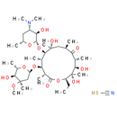 Erythromycin thiocyanate - CAS