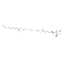 Biotin-PEG2-C6-azide