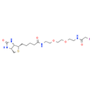 Biotin-PEG2-C2-iodoacetamide