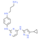 2,4-Pyrimidinediamine with linker