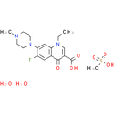 Pefloxacin (mesylate dihydrate)
