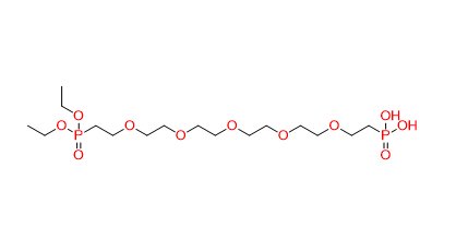 Diethoxy-phosphorylethyl-PEG5-ethylphosphonic acid