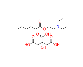 Diethyl aminoethyl hexanoate citrate