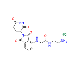 Thalidomide-NH-amido-C2-NH2 hydrochloride