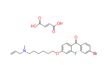 Ro 48-8071 fumarate - CAS