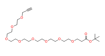 Propargyl-PEG8-Boc - CAS