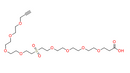Propargyl-PEG4-Sulfone-PEG4-acid