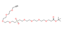 Propargyl-PEG4-Sulfone-PEG4-Boc