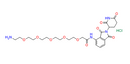 Pomalidomide-amino-PEG5-NH2 hydrochloride