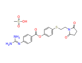 Patamostat mesylate - CAS