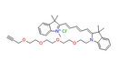 N-methyl-N'-(propargyl-PEG4)-Cy5
