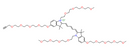 N-(m-PEG4)-N'-(m-PEG4)-O-(m-PEG4)-O'-(propargyl-PEG4)-Cy5