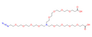 N-(Azido-PEG4)-N-bis(PEG4-acid)