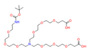 N-(Boc-PEG3)-N-bis(PEG3-acid)