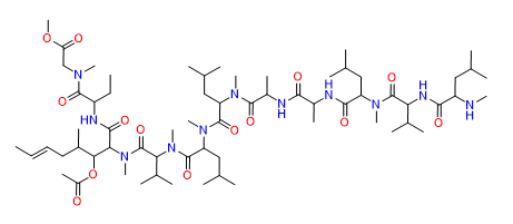 Cyclosporin A-Derivative 1 Free base - CAS