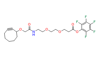 Cyclooctyne-O-amido-PEG2-PFP ester