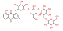 Chrysophanol tetraglucoside - CAS