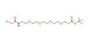 Chloroacetamido-PEG4-C2-Boc