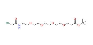 Chloroacetamido-PEG4-C2-Boc