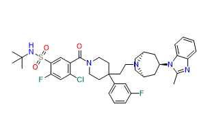 CCR5 antagonist 1