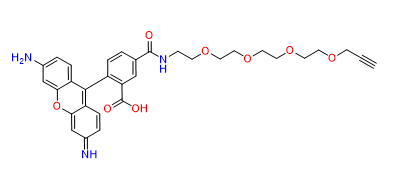 Carboxyrhodamine 110-PEG4-alkyne