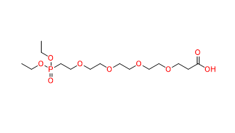 Carboxy-PEG4-phosphonic acid ethyl ester
