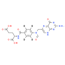 10-Formylfolic acid-d4