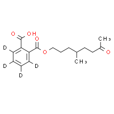 2-(((4-Methyl-7-oxooctyl)oxy)carbonyl)benzoic acid-d4