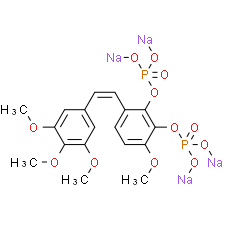 Combretastatin A-1 phosphate tetrasodium