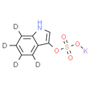 Indoxyl sulfate-d4 potassium