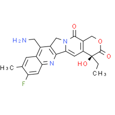 7-Aminomethyl-10-methyl-11-fluoro camptothecin - CAS