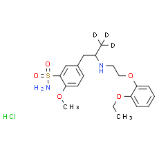 (Rac)-Tamsulosin-d3 hydrochloride - CAS