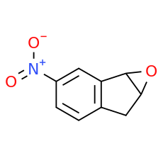 3-nitro-1aH,6H,6aH-indeno[1,2-b]oxirene