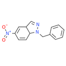 1-benzyl-5-nitro-3a, 7a-dihydro-1H-indazole