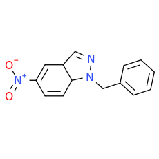 1-benzyl-5-nitro-3a, 7a-dihydro-1H-indazole