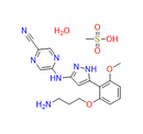 Prexasertib Mesylate Hydrate