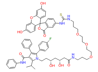 Atrovastatin-PEG3-FITC
