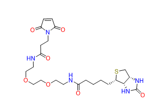 Biotin-PEG2-Mal - CAS