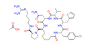 c(Bua-Cpa-Thi-Val-Asn-Cys)-Pro-d-Arg-NEt2 acetate
