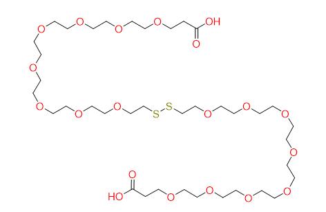 Acid-PEG8-S-S-PEG8-acid