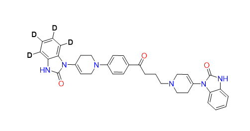 4-Desfluoro-4-[4-(2-Oxo-2, 3-dihydro-1H-benzimidazol-1-yl)-3, 6-dihydropyridin-1(2H)-yl] Droperidol-d4