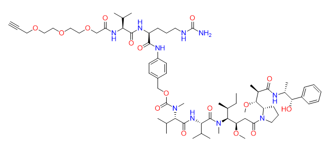 Acetylene-linker-Val-Cit-PABC-MMAE