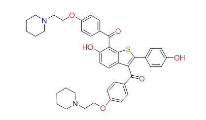 7-[4-(2-Piperidinyl)ethoxy]benzoyl Raloxifene