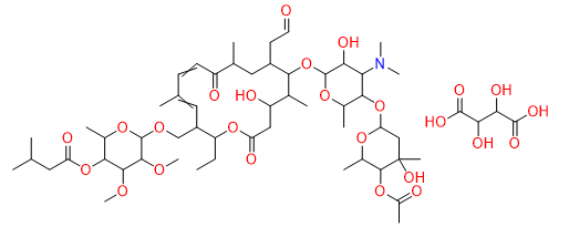 Acetylisovaleryltylosin Tartrate