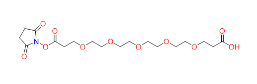 Acid-C2-PEG4-C2-NHS ester
