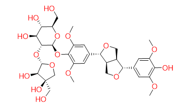 (-)-Syringaresnol-4-O-β-D-apiofuranosyl-(1→2)-β-D-glucopyranoside