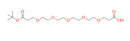 Acid-PEG5-C2-Boc