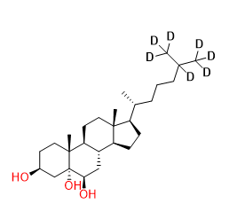 (3S, 5R, 6R, 8S, 9S, 10R, 13R, 14S, 17R)-10, 13-Dimethyl-17-((R)-6-methylheptan-2-yl)hexadecahydro-1H-cyclopenta[a]phenanthrene-3, 5, 6-triol-d7